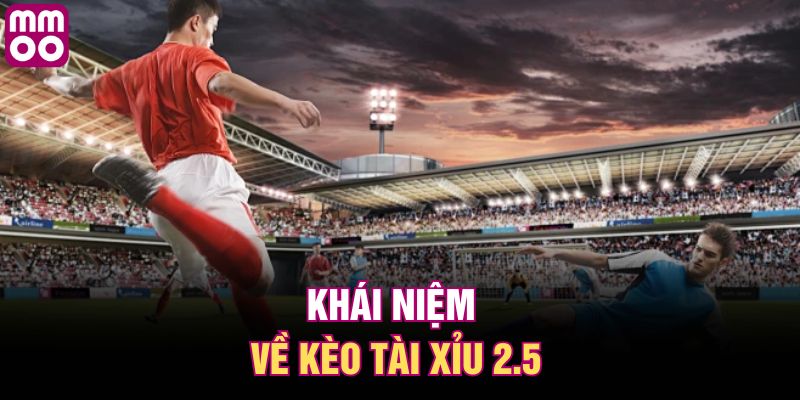 Khái niệm về kèo tài xỉu 2.5     